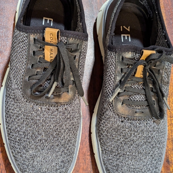 Cole Haan Mens Size 9 Zerogrand Stitchlite Sneaker Black/Quiet Shade C35960 - Picture 5 of 9